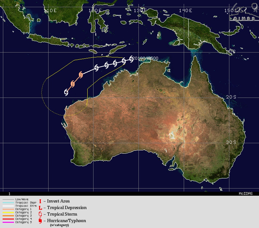 WARNING 1/JTWC