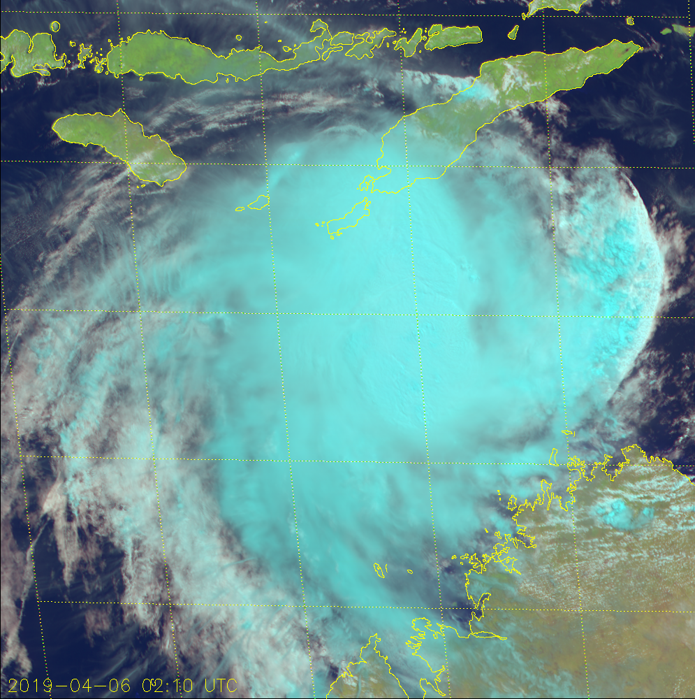 0210UTC: FLARING CONVECTION