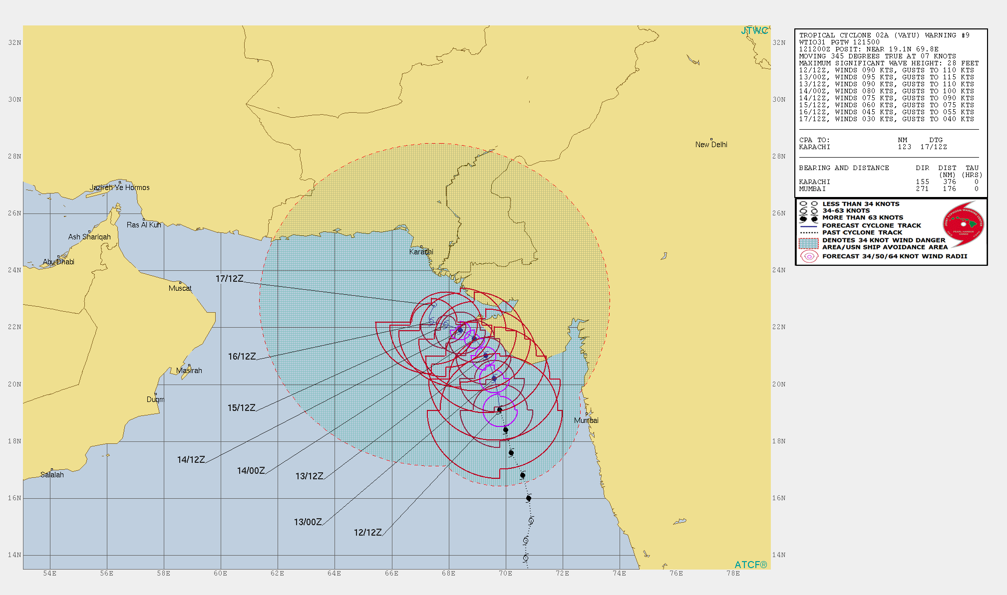 WARNING 9/JTWC