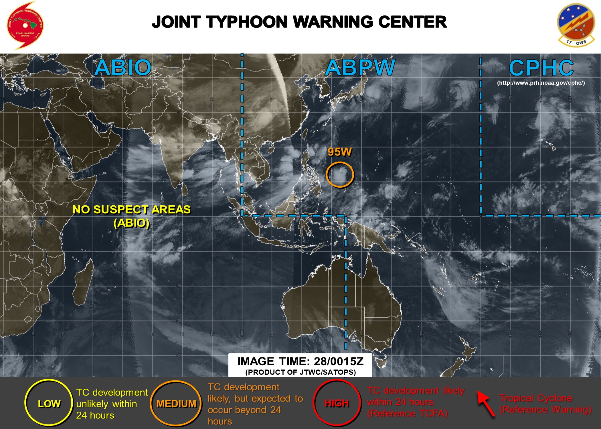 INVEST 95W can develop a bit next 2 days to the East of the Philippines