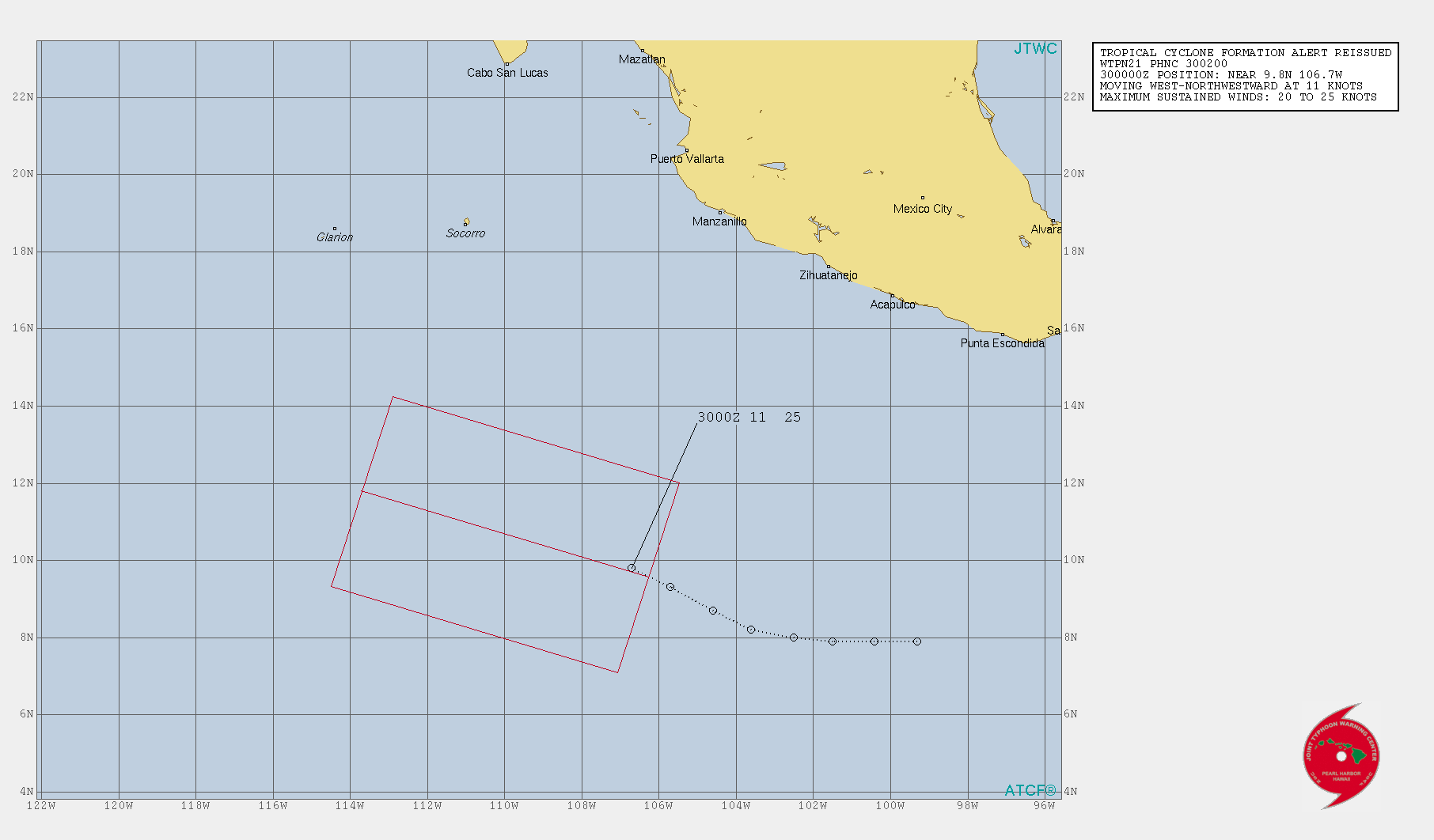 TCFA/JTWC