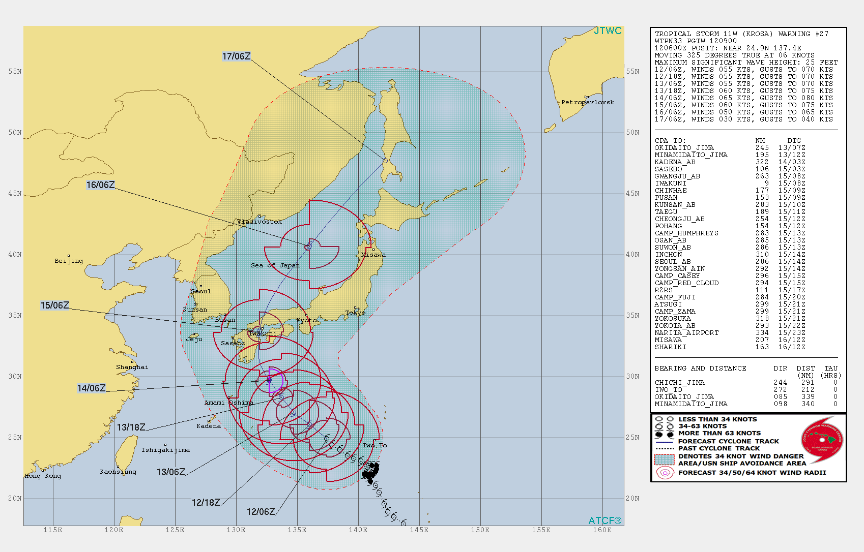 KROSA(11W): WARNING 27/JTWC