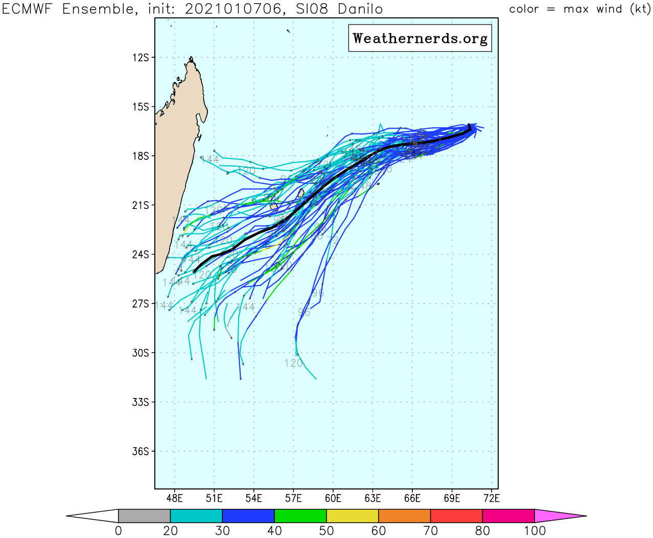 07/06UTC. THE EUROPEAN MODEL IS ALSLO TARGETING THE MAURITIUS AREA.