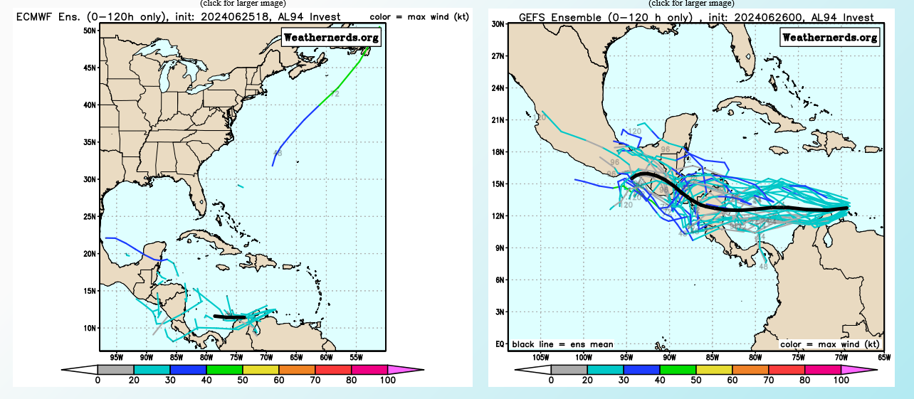 INVEST 98W//INVEST 94L // ECMWF 10 Day Storm Tracks// 3 Week TC Formation Probability//2606utc 