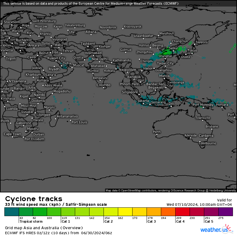 CAT 3 Hurricane 02L(BERYL) intensifying next 24h//INVEST 94L// INVEST 96L// ECMWF 10 Day Strom Tracks//3015utc