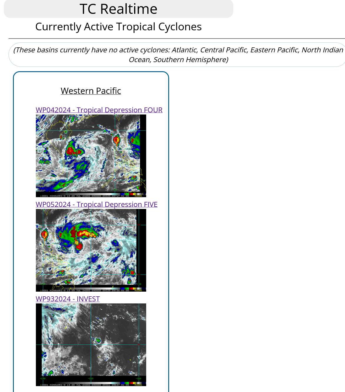 05W(GAEMI) forecast to reach CAT 3 US by 96H// 04W peaking near HAINAN within 36h//INVEST 93W// 2009utc