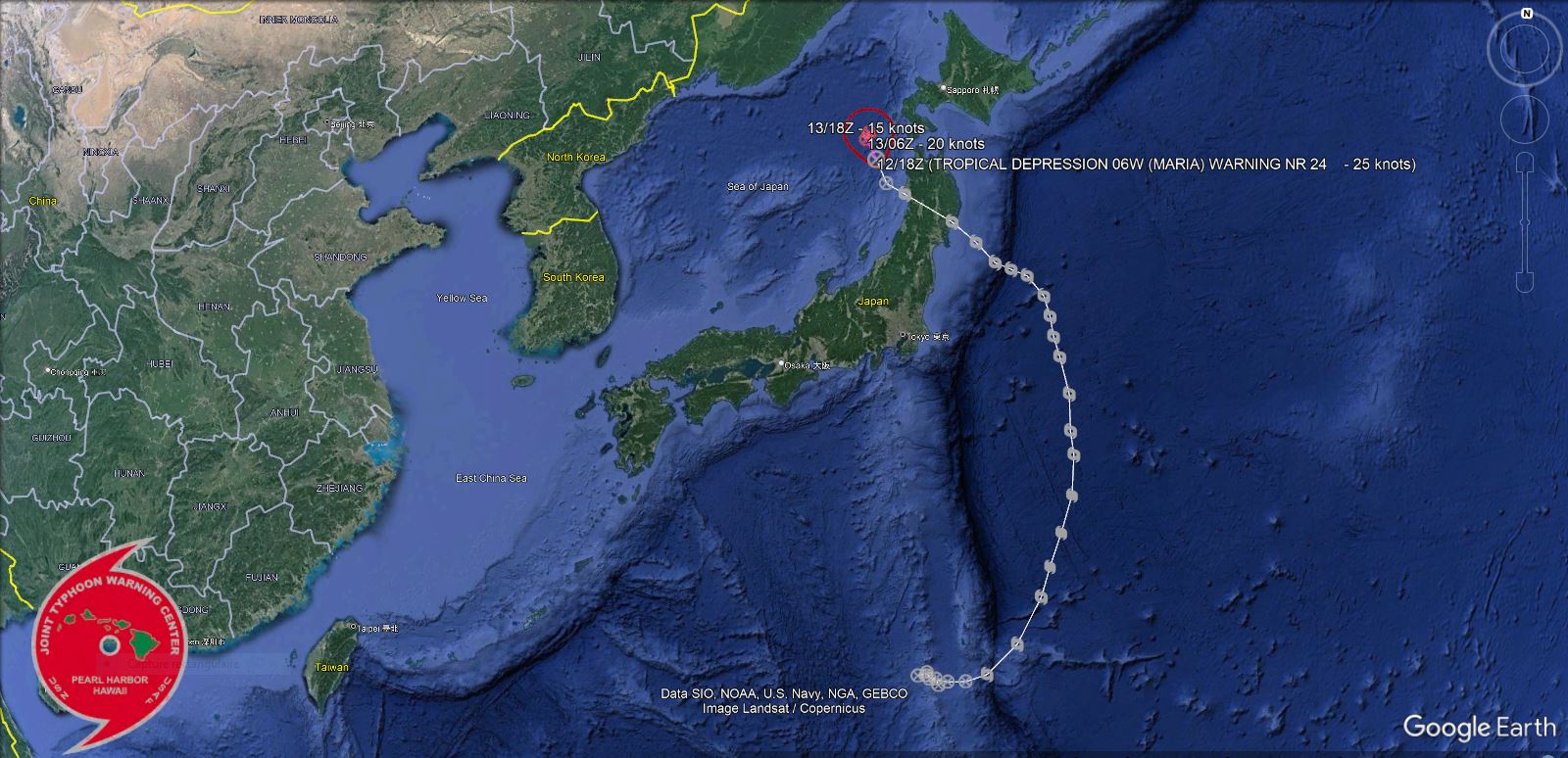 08W(AMPIL) forecast to intensify significantly next 72H//07W(SON-TINH)//09W//06W(MARIA)//05L(ERNESTO) 1303utc