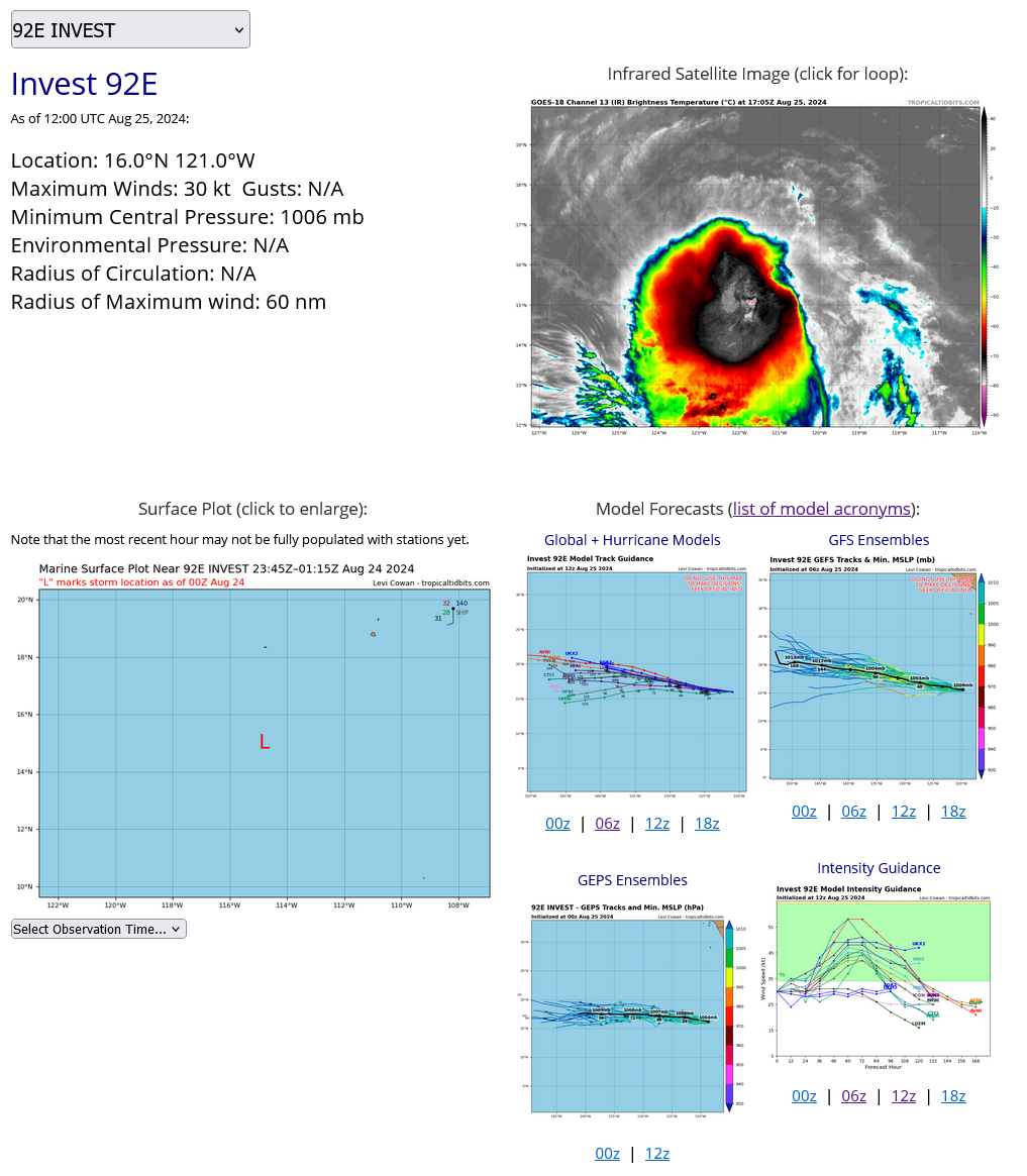 Typhoon 11W(SHANSHAN) intensifying//CAT 1 01C(HONE) brushing HAWAII//HU 07E(GILMA) peaked at CAT 4 US//INVEST 92E//2515utc