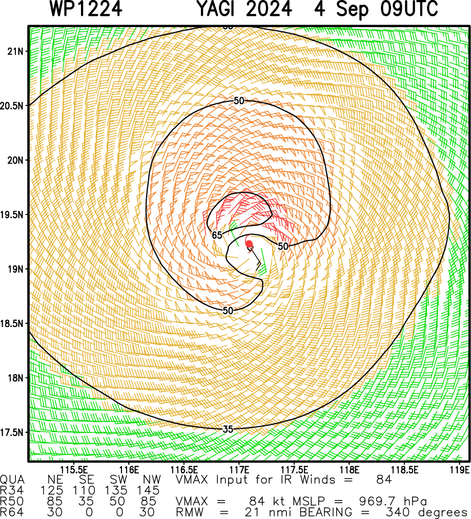 Typhoon 12W(YAGI) rapidly peaking to CAT 4 US //TD 13W//3 Week TC Formation Probability//0409utc 