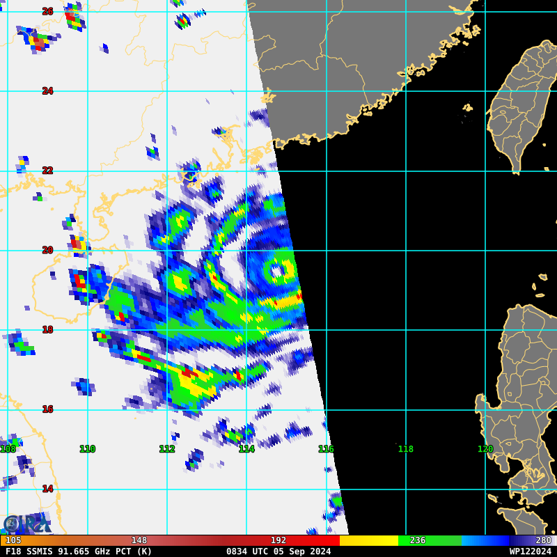 12W(YAGI) reached Super Typhoon Intensity now approaching HAINAN island// TD 13W// INVEST 94W// 0509utc