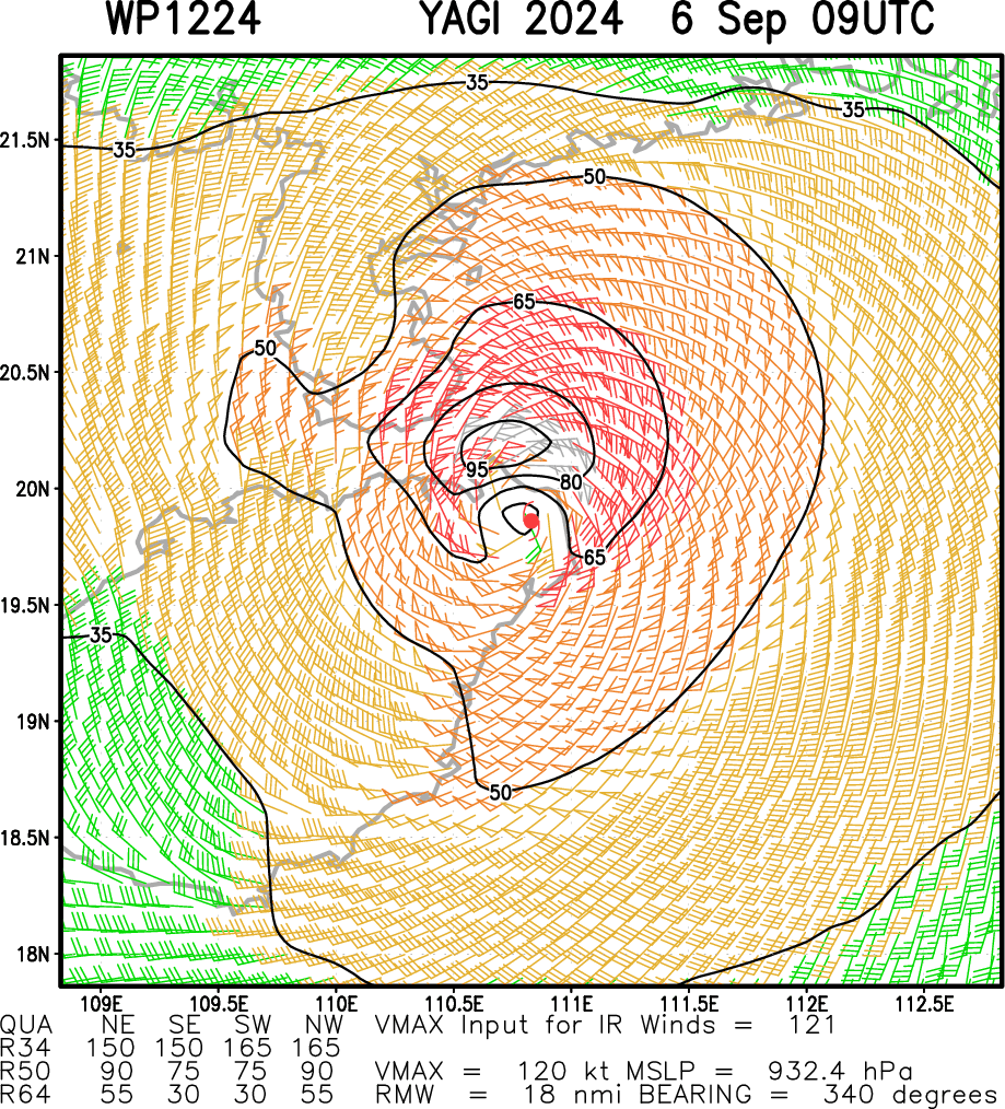 12W(YAGI) reached Super Typhoon Intensity again after an ERC//TS 13W(LEEPI)//INVEST 95W to develop next 72 hours//0609utc