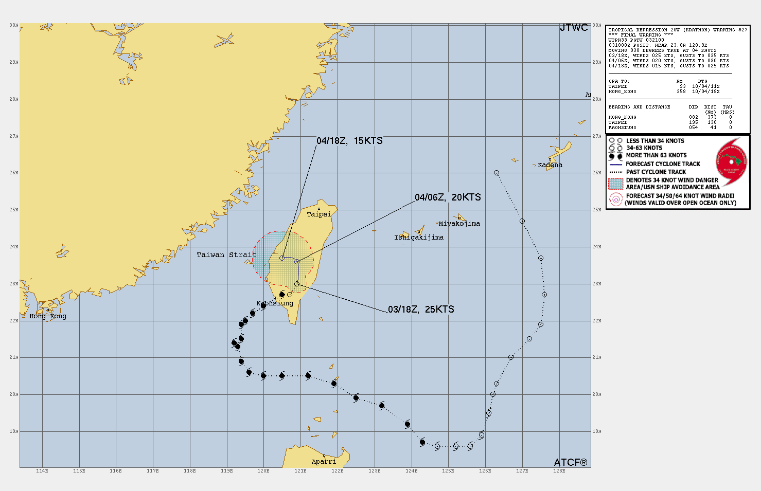 Remnants of 20W(KRATHON)// TC 01S(ANCHA)// HU 12L(KIRK)//3 Week TC Formation Probability//0409utc