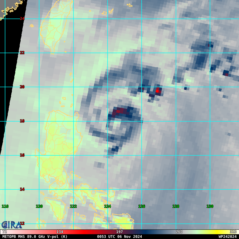 Typhoon 24W(YINXING) peaking within 24h just North of LUZON//HU 18L(RAFAEL)//3 Week TC Formation Probability//0603utc 