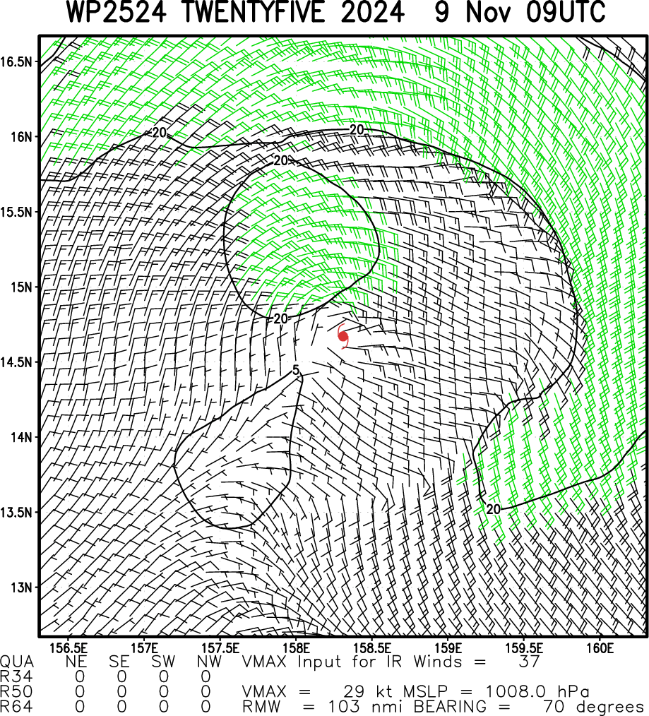 Typhoon 24W(YINSING) 2nd intensity peak//25W(MAN-YI)//26W(TORAJI) approaching the PHILIPPINES///INVEST 94W//18L(RAFAEL)//0909utc