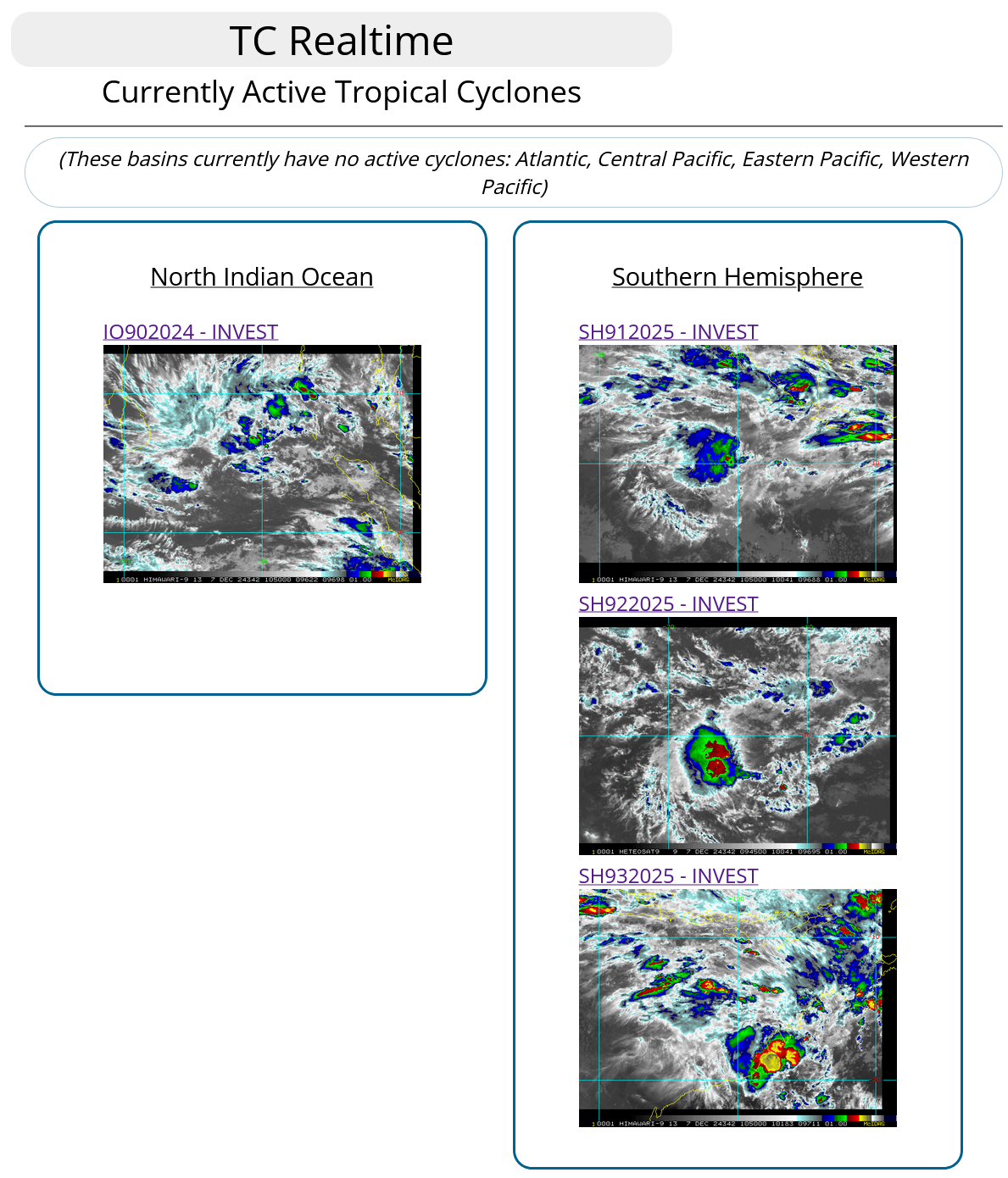 INVEST 91S & INVEST 92S// 0709utc