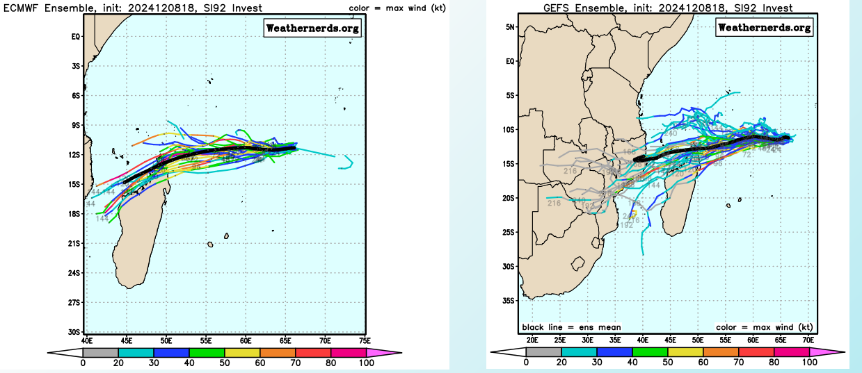 INVEST 92S to intensify next 48h while approaching Northern MADAGASCAR//INVEST 91S//INVEST 93S//INVEST 90B//0900utc