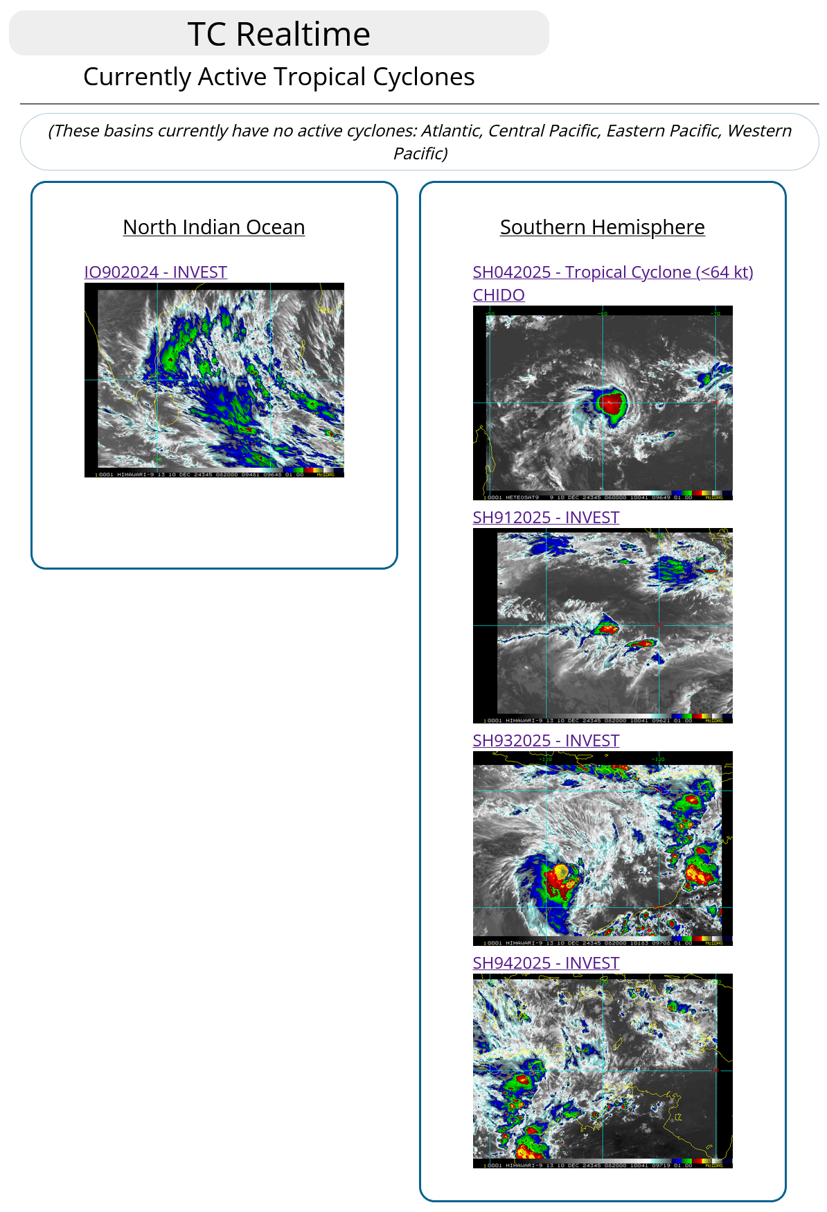 TC 04S(CHIDO) to intensify to Typhoon Intensity within 12/24h gradaully approaching Northern MADAGASCAR//INVEST 93S//INVEST 91S//INVEST 94S//1009utc