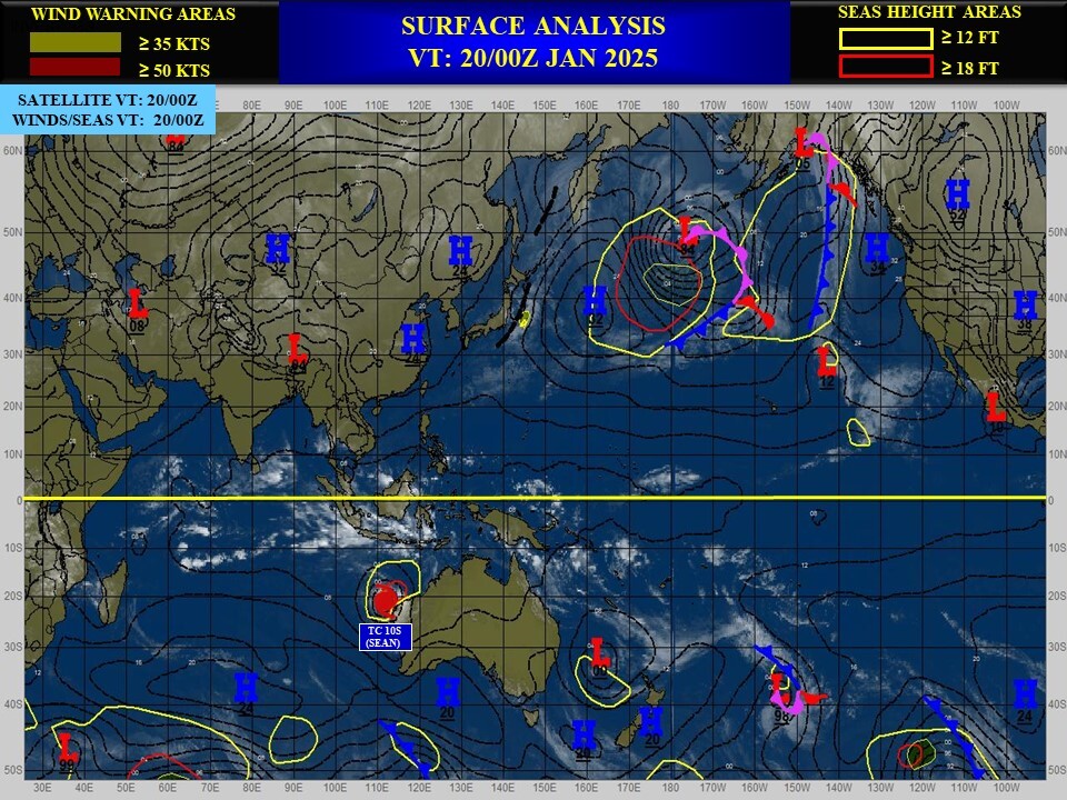 TC 10S(SEAN) 2nd Major Cyclone in a row after TC 07S(DIKELEDI) for the South Indian Ocean//2009utc