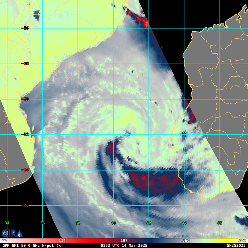 TC 25S(JUDE) intensifying forecast landfall near Toliara/MADAGASCAR within 24h// TC 24S(IVONE) unravelling// 3 Week Tropical Cyclone Formation Probability//1400utc 