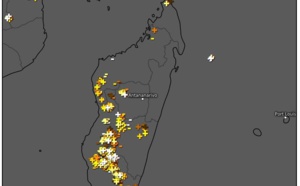 Mascareignes/Mada: point vidéo à 16h et quelques remarques sur l'activité cyclonique (VIDEO)