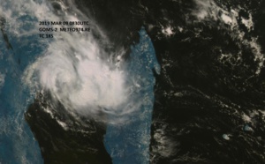 09UTC: TC 18S has formed over the MOZ Channel, could be a powerful Category 4 US in 4 days and threaten BEIRA/Mozambique