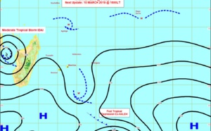 Réunion/Maurice: bain de soleil en ce Dimanche avec quelques averses localisées cet après midi