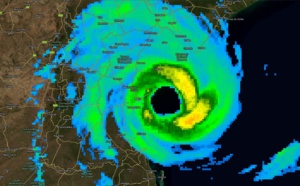 22h30: IDAI(18S) à nouveau impressionnant sur les images satellite