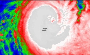 Rodrigues dans son malheur pourrait malgré tout éviter le pire de justesse, JOANINHA à 90km de l'île à 5heures ce matin