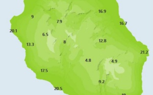 REUNION: ti matin bien frisquet mais heureusement le soleil est là