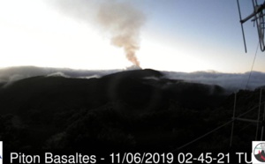 Pas de répit pour les rafales, pic de houle ce matin, "volcan l'a pété"