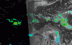 South Indian: TC 24S(IRONDRO) intensifying rapidly, South Pacific: Invest 90P: HIGH