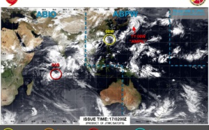 Typhoon 08W(AMPIL) peaked at CAT 4 US//INVEST 98W//INVEST 90S//HU 05L(ERNESTO) peaks at CAT 2 US//1703utc