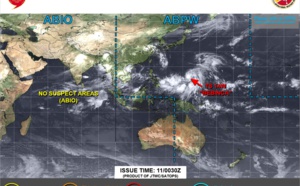 14W(BEBINCA) to reach Typhoon Intensity within 36/48 hours// Hurricane 06L(FRANCINE) intensifying//3 Week TC Formation Probability//1103utc