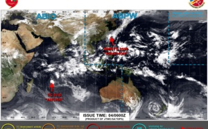 Remnants of 20W(KRATHON)// TC 01S(ANCHA)// HU 12L(KIRK)//3 Week TC Formation Probability//0409utc