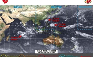 Typhoon 25W(MAN-YI) intensifying//TC 02S(BHEKI) intensifying// TY 27W(USAGI) weakening//1503utc