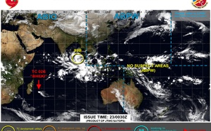 INVEST 99B// REMNANTS OF TC 02S(BHEKI)// INVEST 96S// 2306utc updates