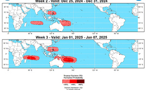 INVEST 96W //3 Week TC Formation Probability//1809utc 