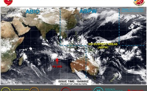 TC 26S update// 3 Week Tropical Cyclone Formation Probability//1909utc 